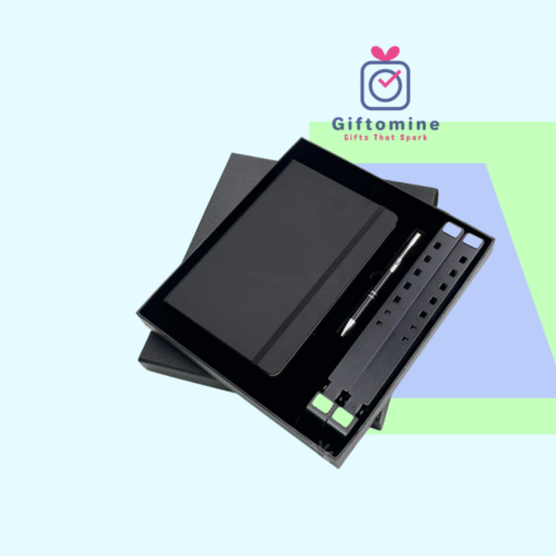Executive 3-in-1 Gift Set – Diary, Metal Pen & Laptop Stand